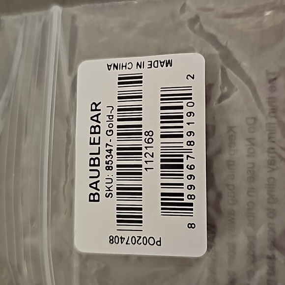 Baublebar Gold "J" Bracelet - Picture 2 of 2